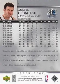 Back of Austin Croshere