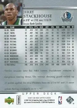 Back of Jerry Stackhouse