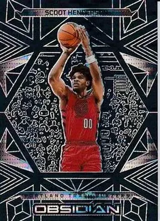 2024-25 Panini Obsidian #86 - Scoot Henderson - Portland Trail Blazers 2024-25 Panini Obsidian #86 - Scoot Henderson - Portland Trail Blazers