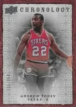 2007-08 Upper Deck Chronology #1 Andrew Toney