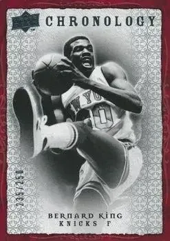 2007-08 Upper Deck Chronology #4 Bernard King