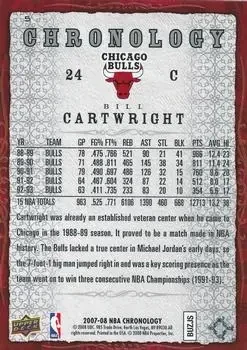 Back of Bill Cartwright