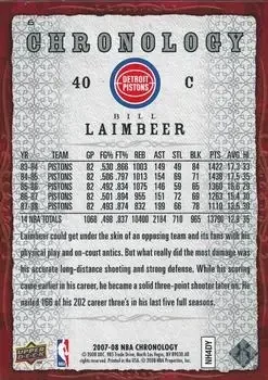 Back of Bill Laimbeer