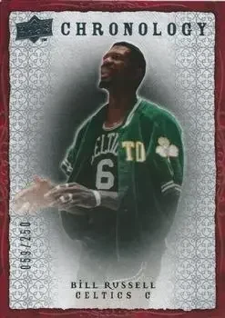 2007-08 Upper Deck Chronology #7 Bill Russell