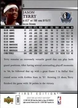 Back of Jason Terry