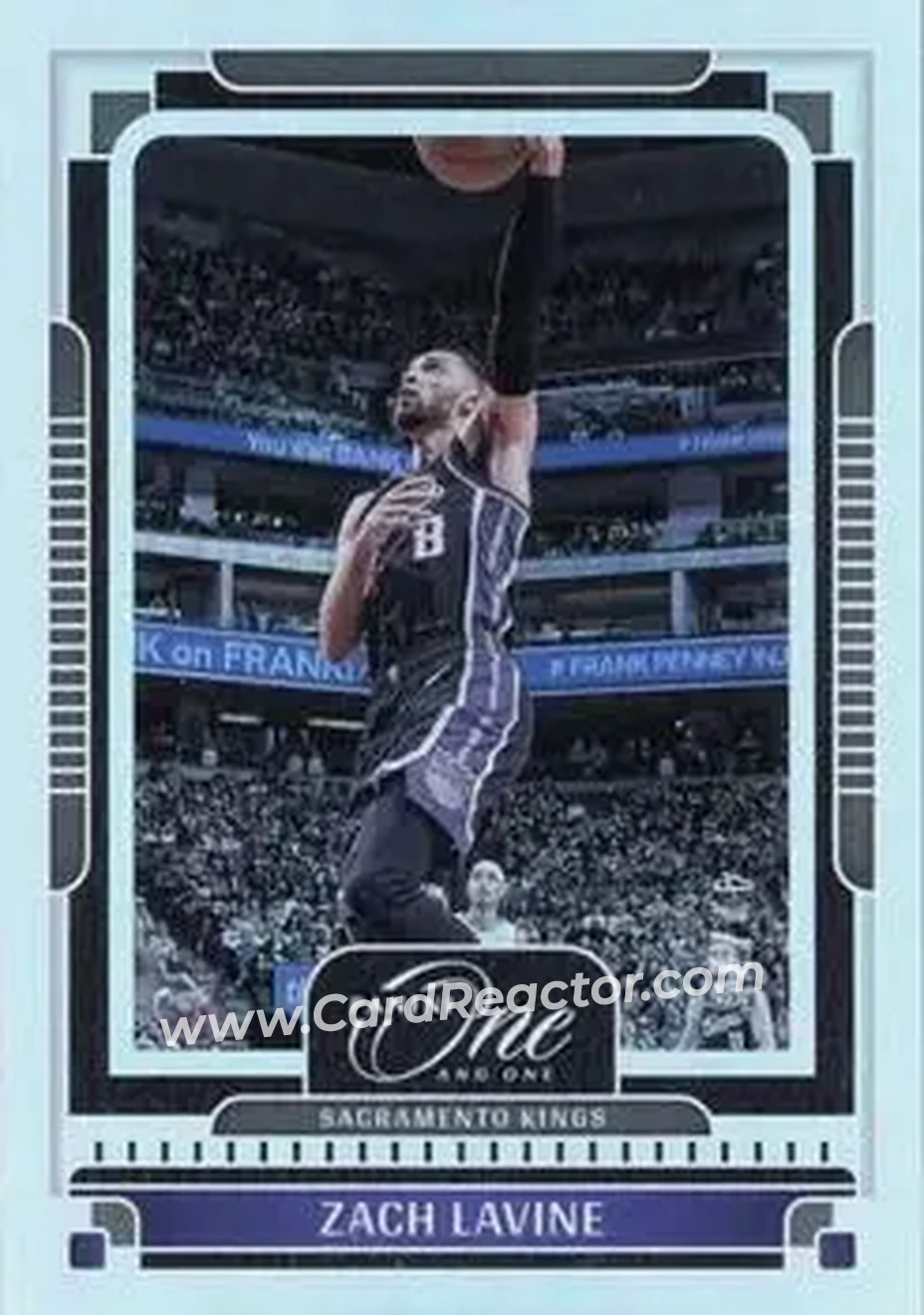 2024-25 Panini One and One #23 - Zach LaVine - Sacramento Kings - Front