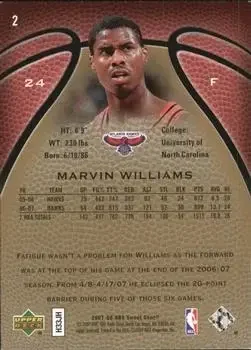 Back of Marvin Williams