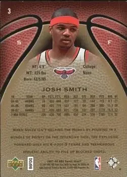 Back of Josh Smith