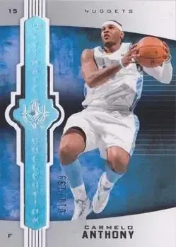 2007-08 Upper Deck Ultimate Collection #3 Carmelo Anthony
