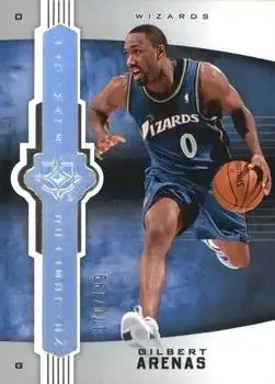 2007-08 Upper Deck Ultimate Collection #4 Gilbert Arenas