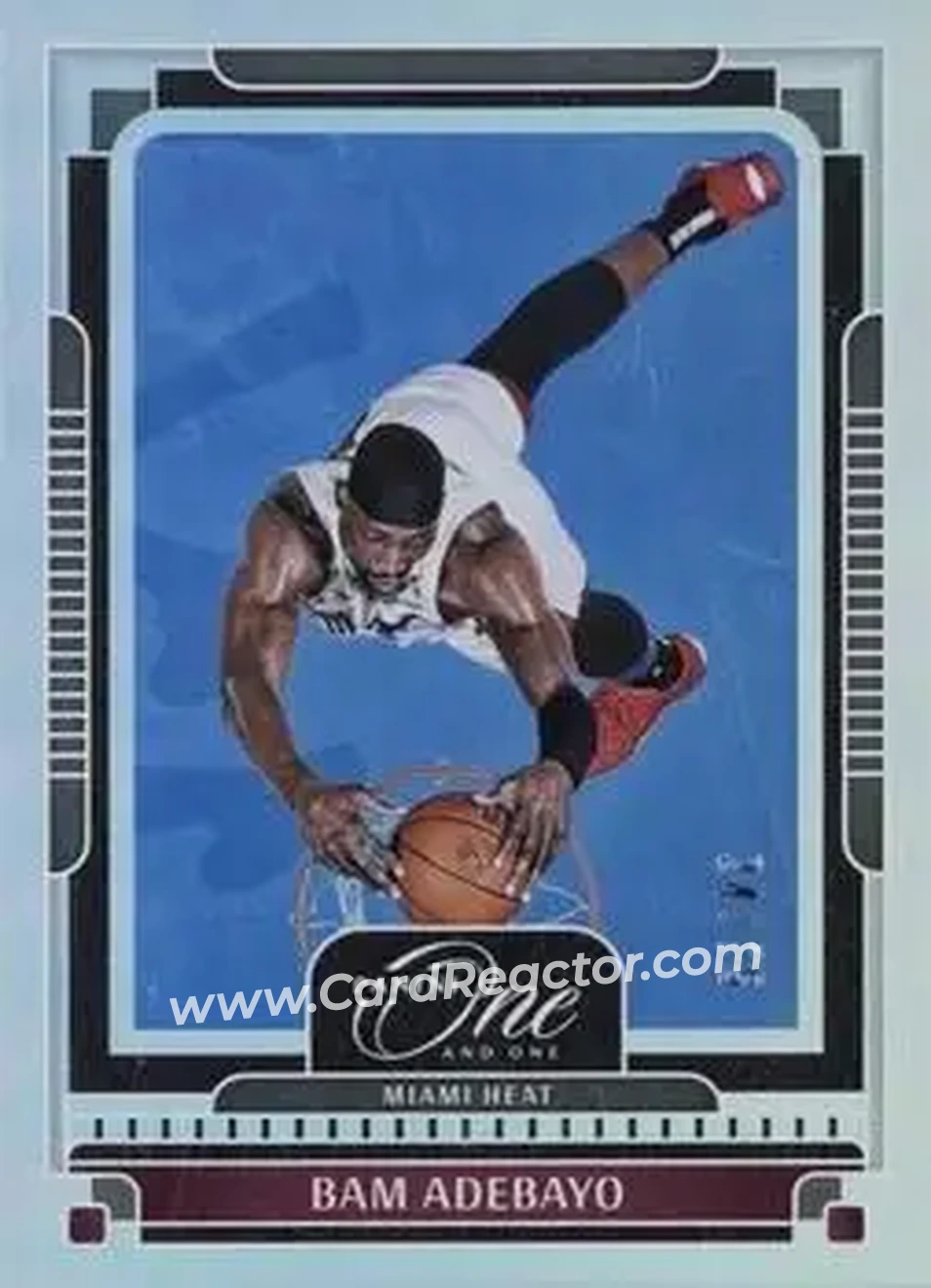 2024-25 Panini One and One #49 - Bam Adebayo - Miami Heat - Front