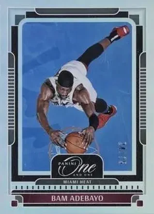 2024-25 Panini One and One #49 - Bam Adebayo - Miami Heat