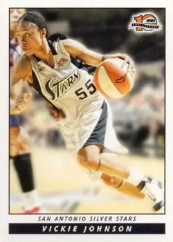 2006 Rittenhouse WNBA #7 Vickie Johnson