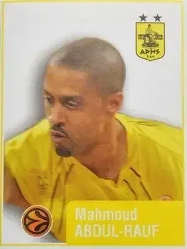 2006 Sportozona Euroleague Stickers #6 Mahmoud Abdul-Rauf