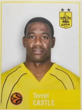 2006 Sportozona Euroleague Stickers #7 Terrel Castle