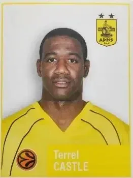 2006 Sportozona Euroleague Stickers #7 Terrel Castle
