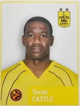 2006 Sportozona Euroleague Stickers #7 Terrel Castle