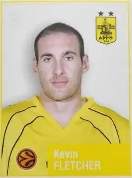 2006 Sportozona Euroleague Stickers #8 Kevin Fletcher
