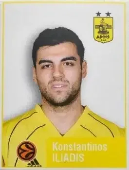 2006 Sportozona Euroleague Stickers #10 Konstantinos Iliadis