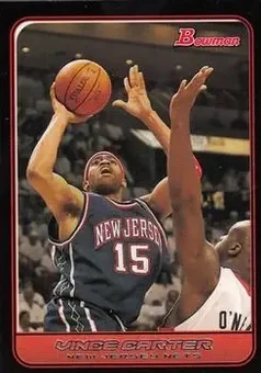 2006-07 Bowman #8 - Vince Carter - New Jersey Nets