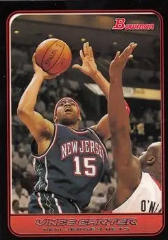 2006-07 Bowman #8 Vince Carter