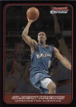 2006-07 Bowman Chrome #1 Gilbert Arenas