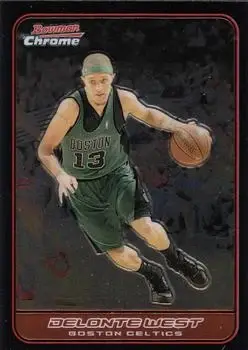 2006-07 Bowman Chrome #2 Delonte West
