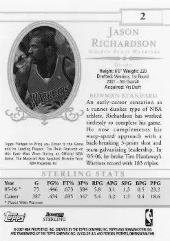 Back of Jason Richardson