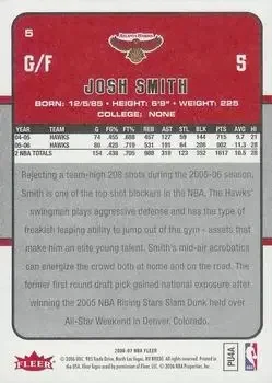 Back of Josh Smith