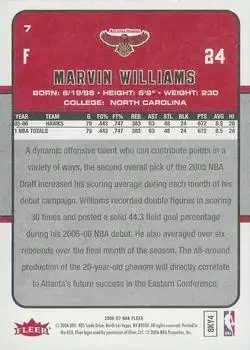 Back of Marvin Williams