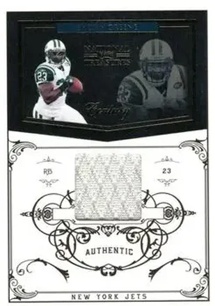 2010 Playoff National Treasures - Century Material #105 - Shonn Greene - New York Jets