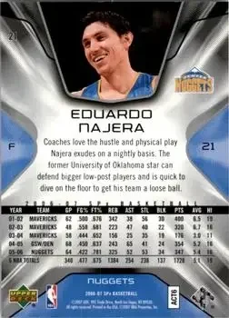 Back of Eduardo Nájera