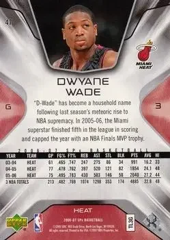 Back of Dwyane Wade