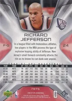 Back of Richard Jefferson
