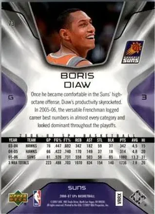 Tył: Boris Diaw
