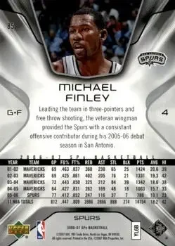 Back of Michael Finley