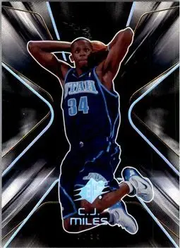 2006-07 SPx #96 C.J. Miles