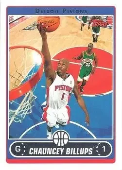 2006-07 Topps #5 Chauncey Billups