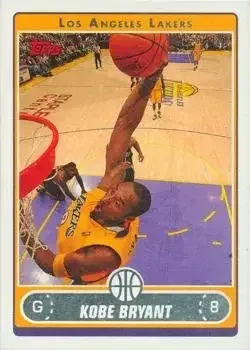 2006-07 Topps #8 Kobe Bryant