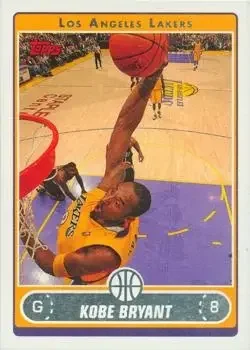 2006-07 Topps #8 Kobe Bryant