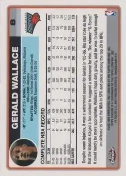 Back of Gerald Wallace