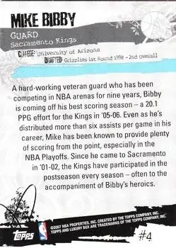 Back of Mike Bibby