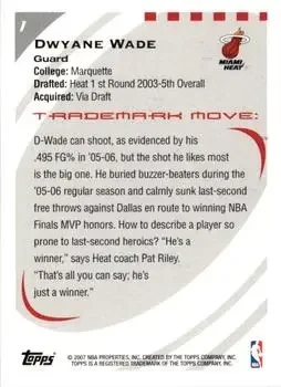 Back of Dwyane Wade