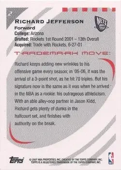 Back of Richard Jefferson