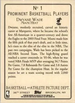 Back of Dwyane Wade