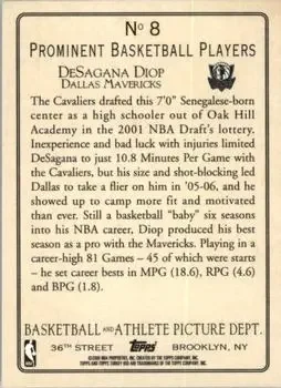 Back of DeSagana Diop