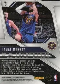 Back of Jamal Murray