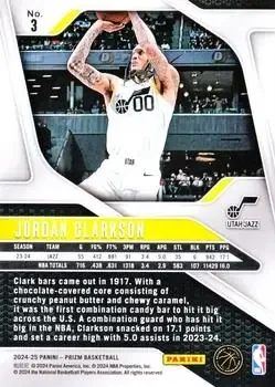 Back of Jordan Clarkson