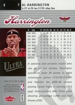 Back of Al Harrington