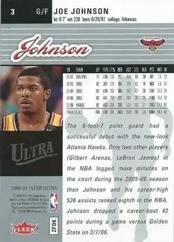 Back of Joe Johnson